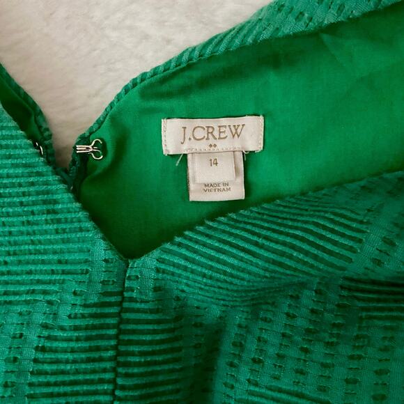 J. Crew Green Dress - Picture 4 of 5